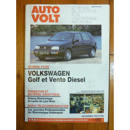 Golf-Vento D Revue Technique Electronic Auto Volt  VW