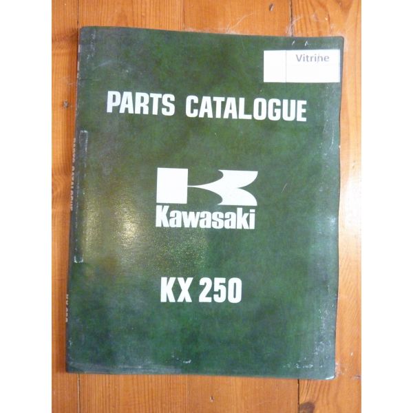 KX250  Catalogue Pieces Kawasaki