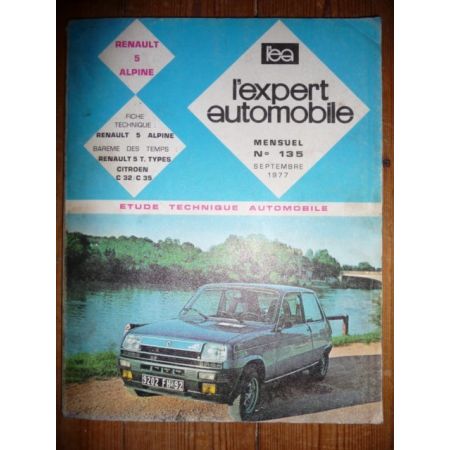 R5 Alpine Revue Technique Renault