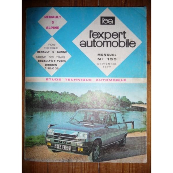 R5 Alpine Revue Technique Renault