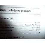 R5 Alpine Revue Technique Renault
