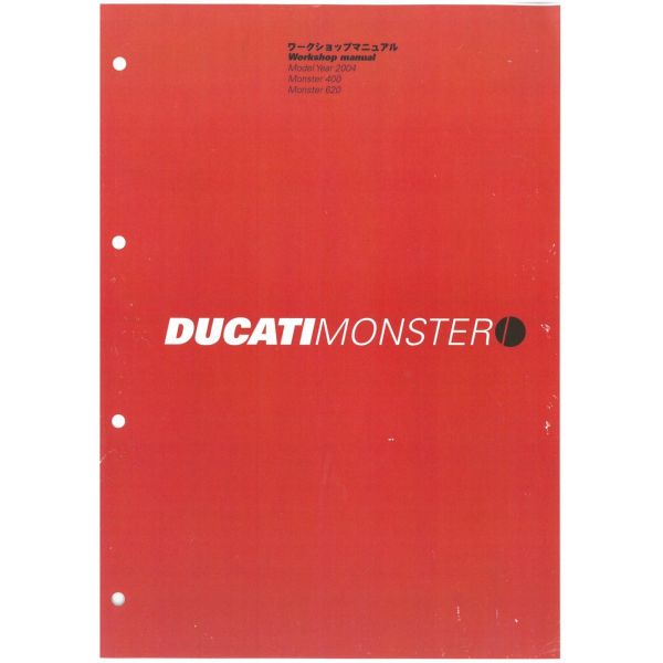 Monster 400 620 2004 - Manuel Atelier Ducati 