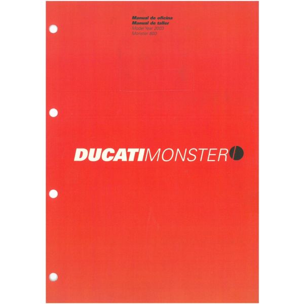 Monster 800 2003 - Manuel Atelier Ducati 