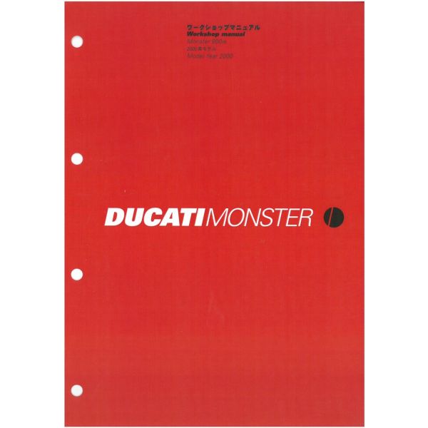 Monster 900ie 2000 - Manuel Atelier Ducati 