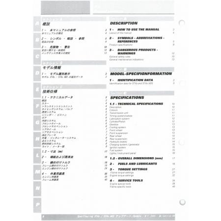 Sport Touring ST4S ABS 2005 - Manuel Atelier Ducati 
