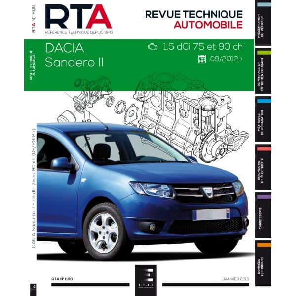 Sandero II Revue Technique Dacia
