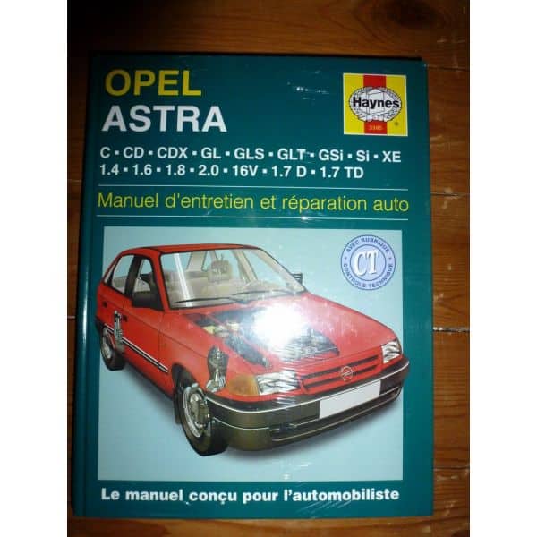 Astra Revue Technique Haynes Opel