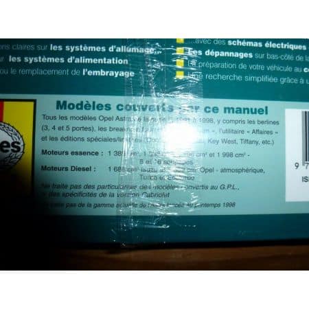 Astra Revue Technique Haynes Opel