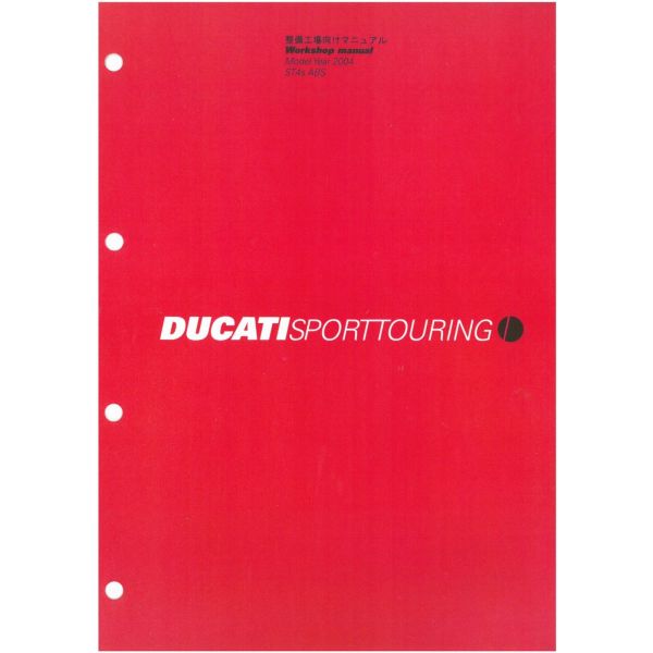 Sport Touring ST4S 2004 - Manuel Atelier Ducati 