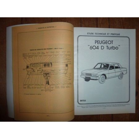 604  Revue Technique Peugeot