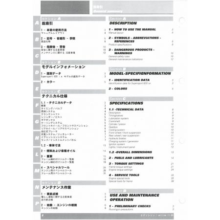 Super Sport  620S 2003 - Manuel Atelier Ducati 