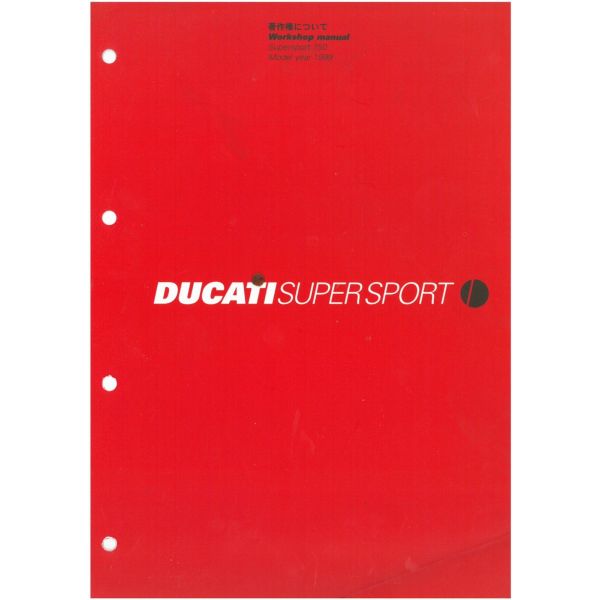 Super Sport  750 1999 - Manuel Atelier Ducati 