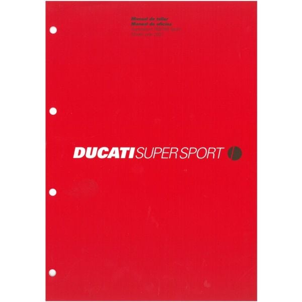 Super Sport  750S 2001 - Manuel Atelier Ducati 