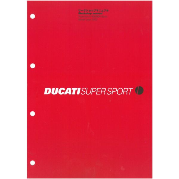 Super Sport  900S 2002 - Manuel Atelier Ducati 