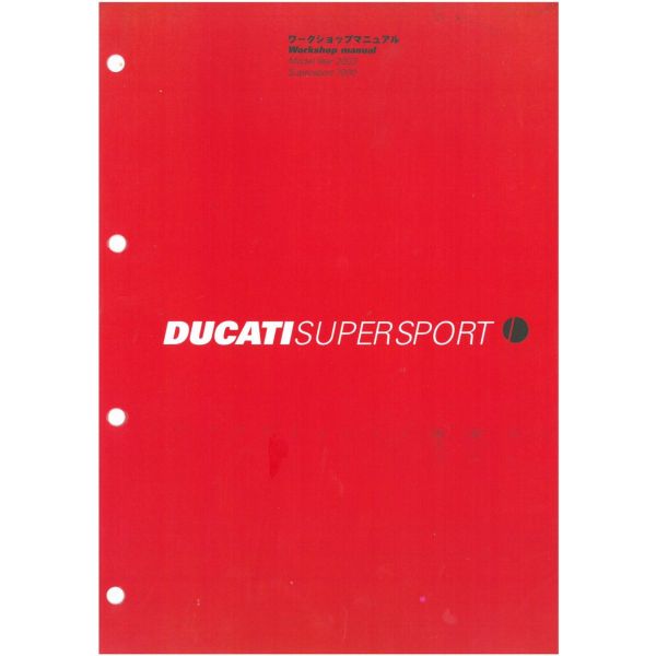 Super Sport  1000 2003 - Manuel Atelier Ducati 