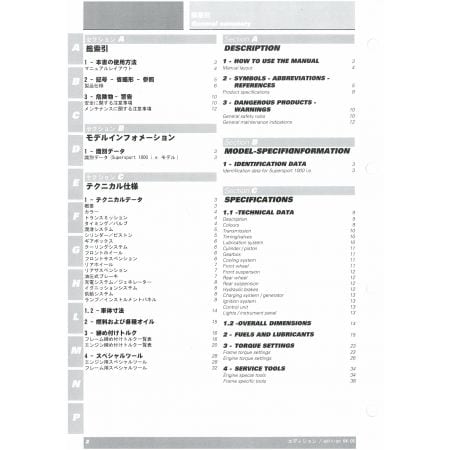 Super Sport  1000 2003 - Manuel Atelier Ducati 