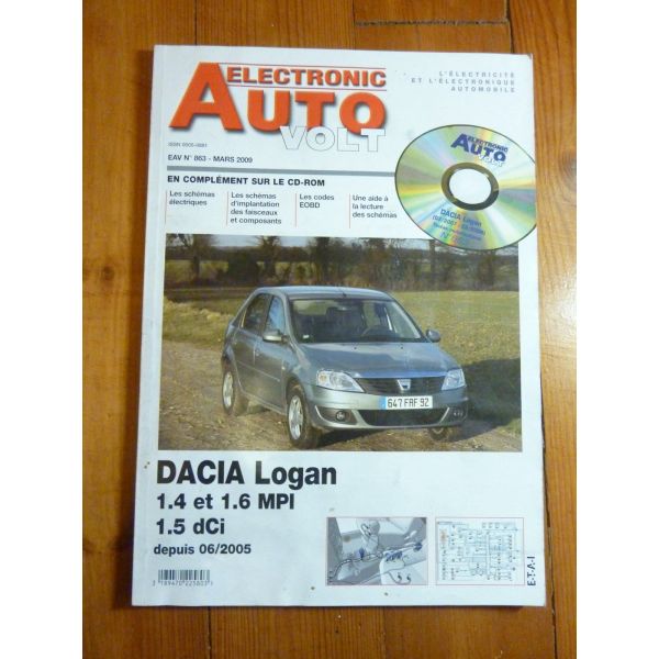 Logan 05- Revue Technique Electronic Auto Volt Dacia