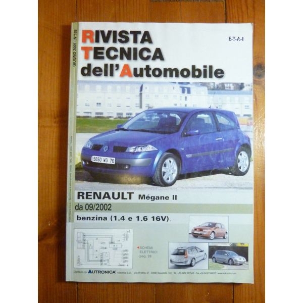 Megane II 02- Revue Technique ES Renault
