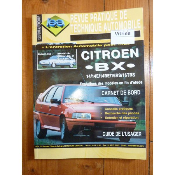 BX 14 16 -87 Revue Technique Citroen