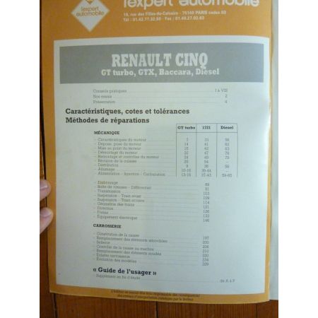 SuperCinq Revue Technique Renault