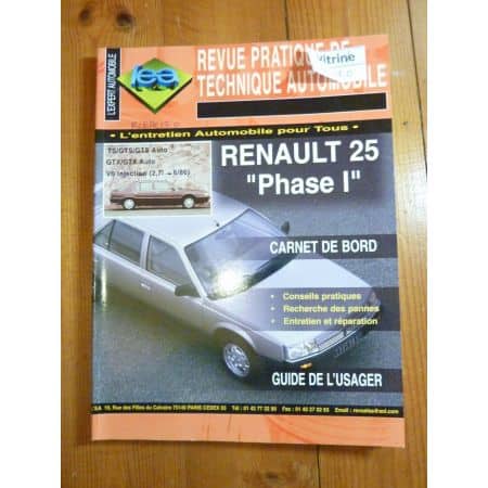 R25 Ph 1 Revue Technique Renault