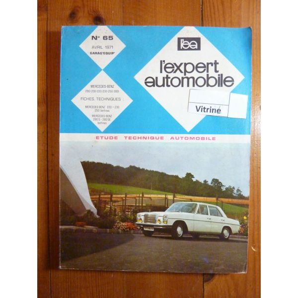 190 à 300 Revue Technique Mercedes