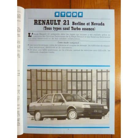 R21 S1 Revue Technique Renault