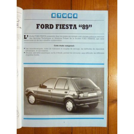 Fiesta 89- Revue Technique Ford