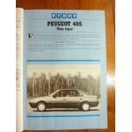 405 -92 Revue Technique Peugeot