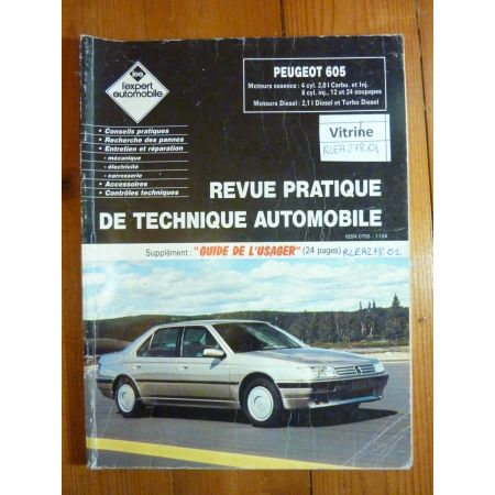 605 Revue Technique Peugeot