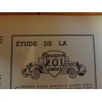 201 Revue Technique Peugeot