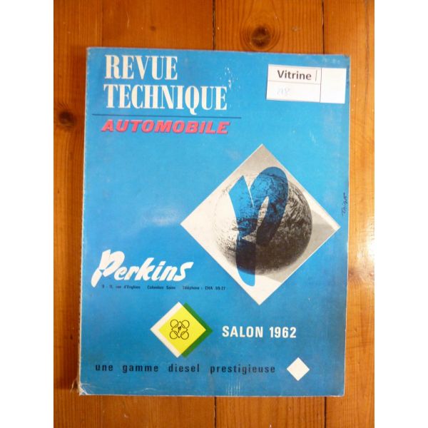 Salon 1962 Revue Technique