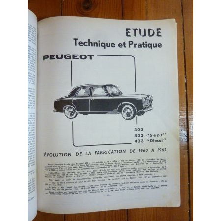 403 Revue Technique Peugeot