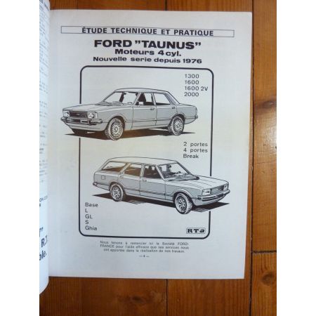 Taunus 76- Revue Technique Ford