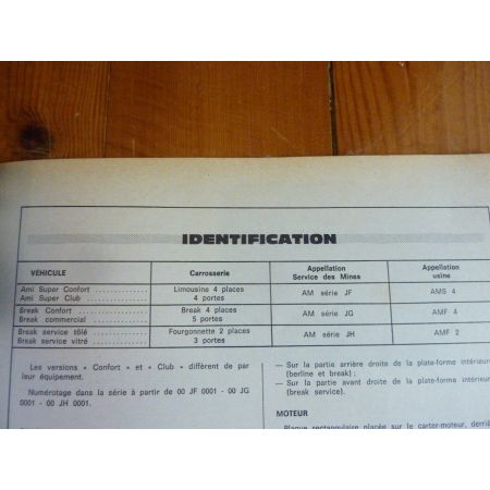 Ami Super Revue Technique Citroen