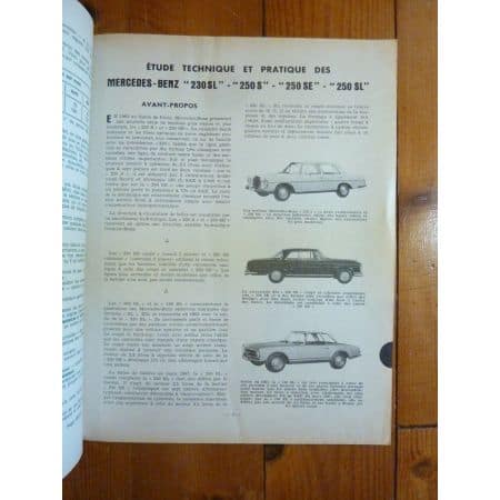 230SL 250SL Revue Technique Mercedes