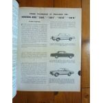 230SL 250SL Revue Technique Mercedes