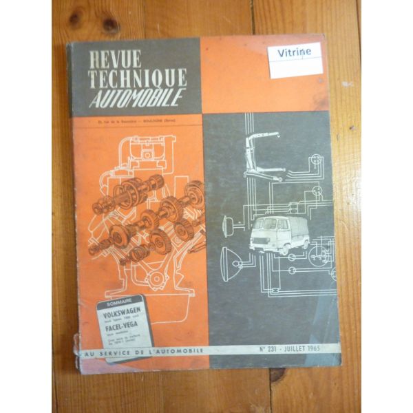 TT Revue Technique Facel Vega Volkswagen