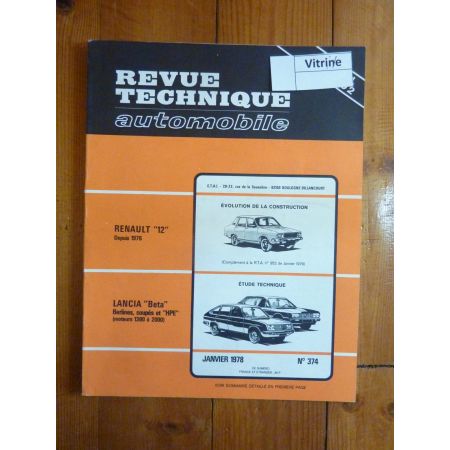 Beta Revue Technique Lancia