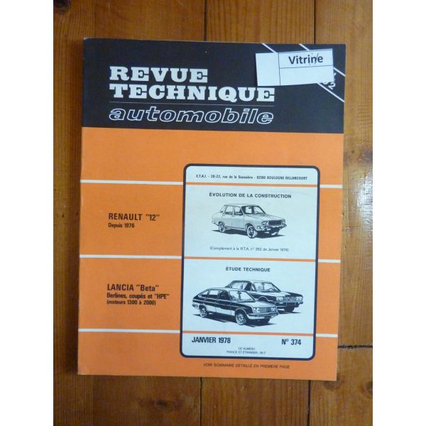 Beta Revue Technique Lancia