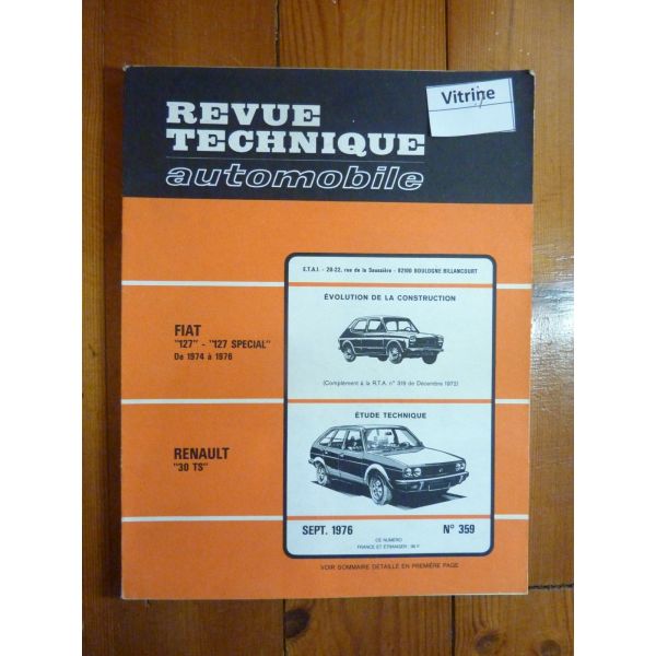R30 TS Revue Technique Renault