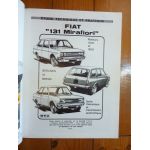131 MIRAFIORI Revue Technique Fiat