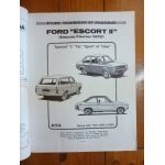 Escort II Revue Technique Ford