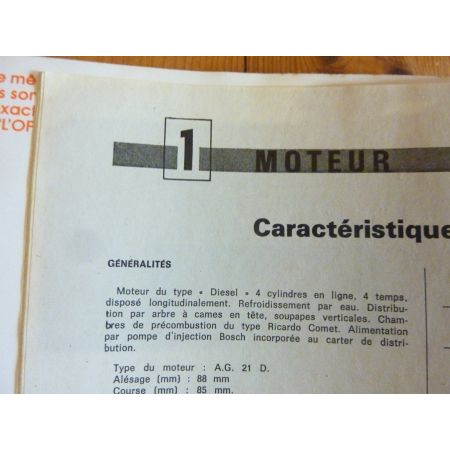 Rekord 2100 D Revue Technique Opel