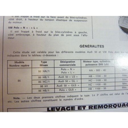 Polo 50 Revue Technique Audi Volkswagen