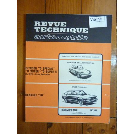 R20 Revue Technique Renault
