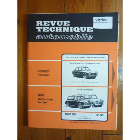 MINI Revue Technique Austin Mini Mg British Leyland