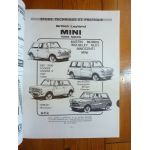 MINI Revue Technique Austin Mini Mg British Leyland