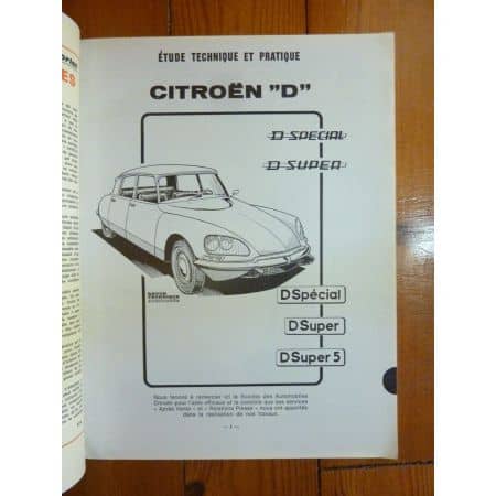 DS Revue Technique Citroen