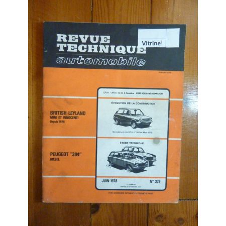 304 Die Revue Technique Peugeot